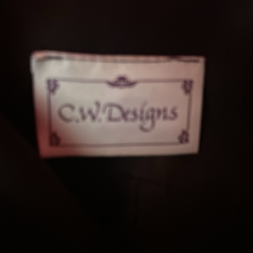 CW Designs Custom, Purple Girls Gown. - Picture 7 of 8